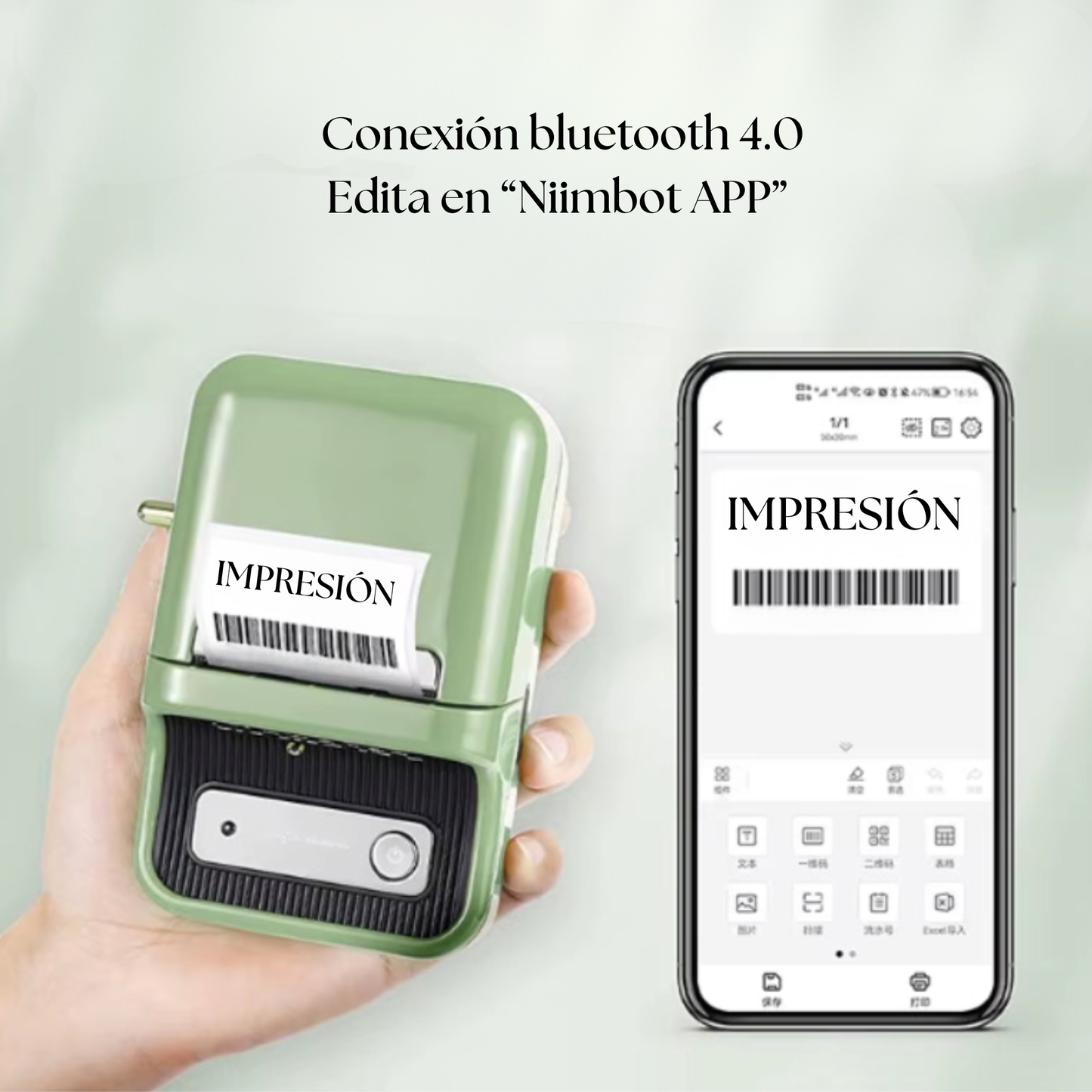 Niimbot B21 Mini impresora NEW